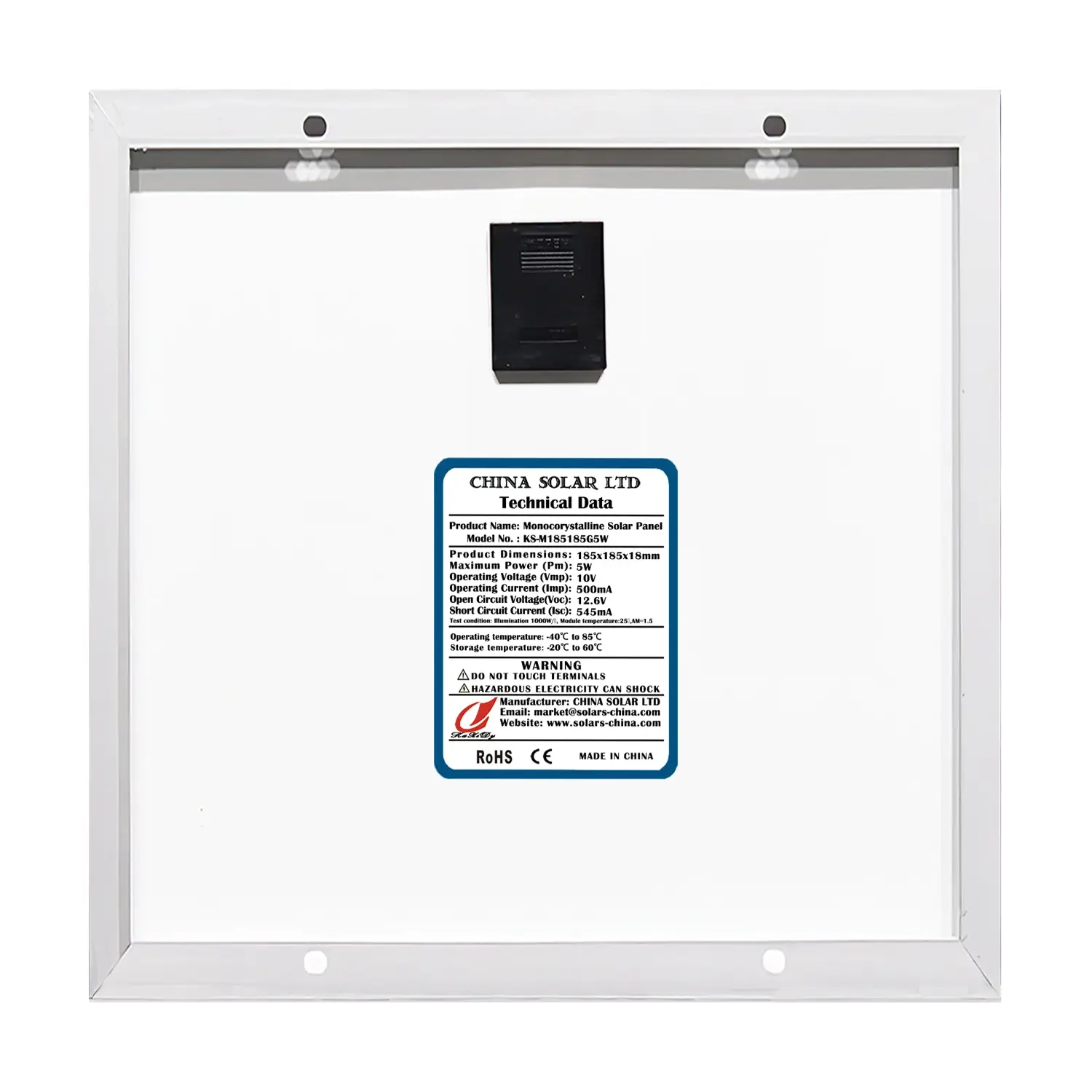 monokristal güneş enerjisi modülü 5W
