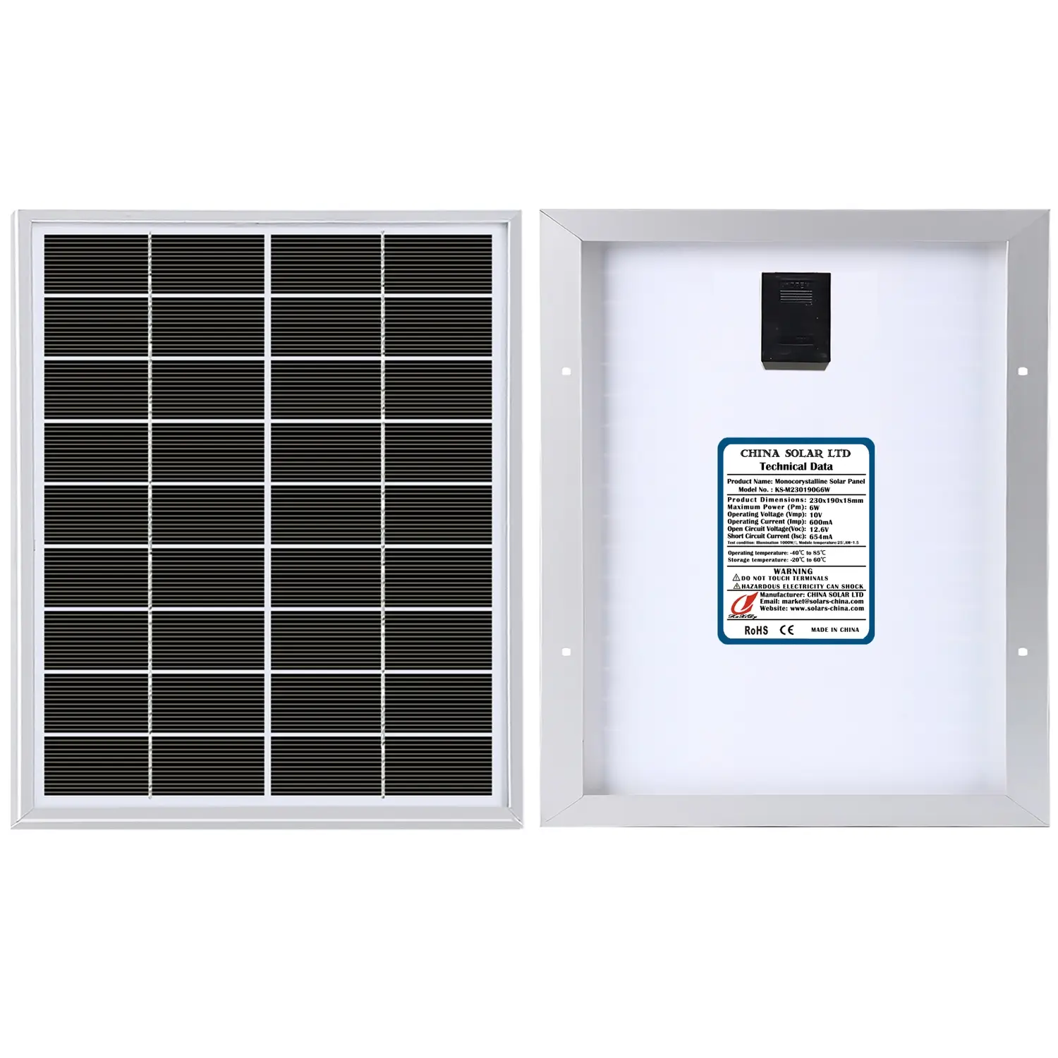 6W Fotovoltaik Panel