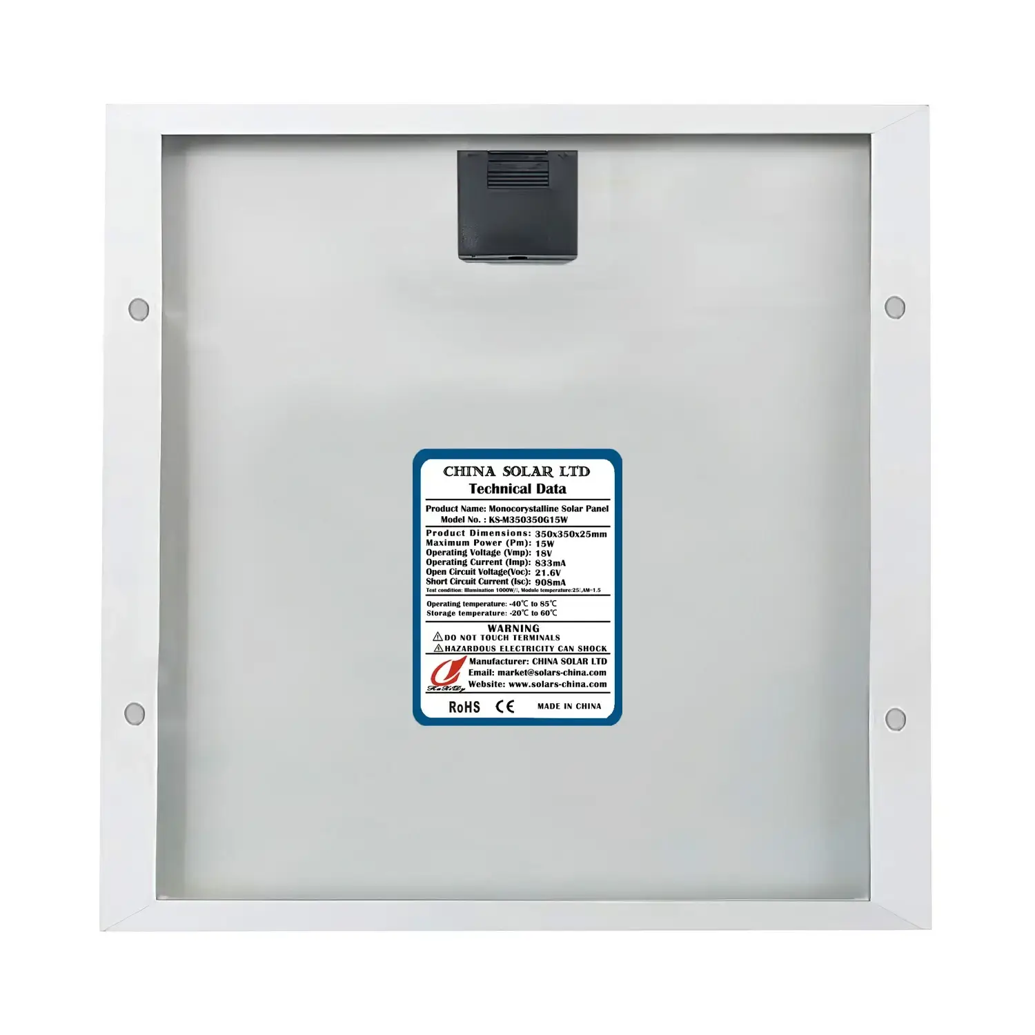 Güneş Enerjisi Paneli 10W