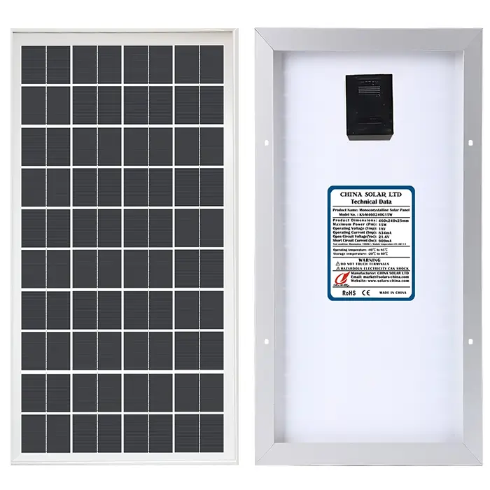 Güneş Paneli 15W