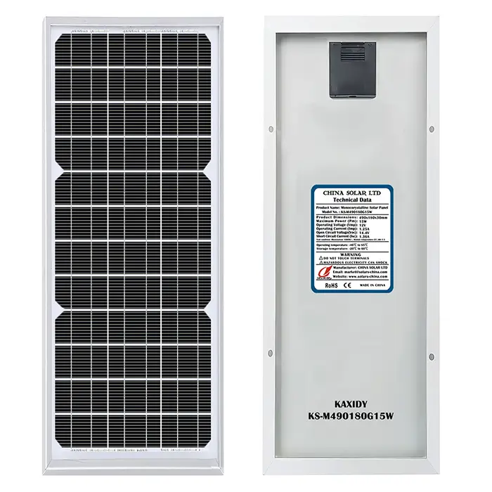 Küçük Güneş Paneli 15W