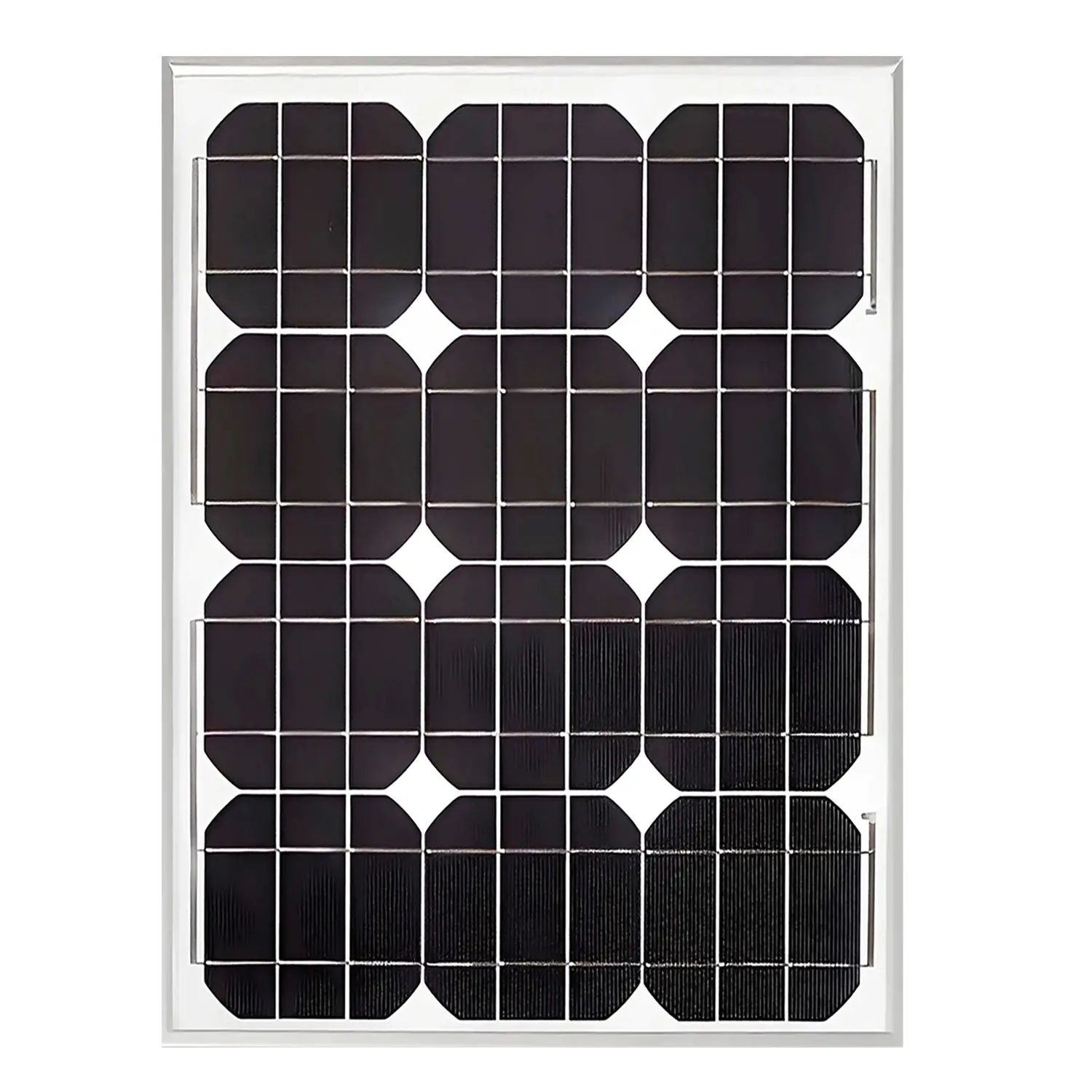 60W Monokristal Güneş Paneli
