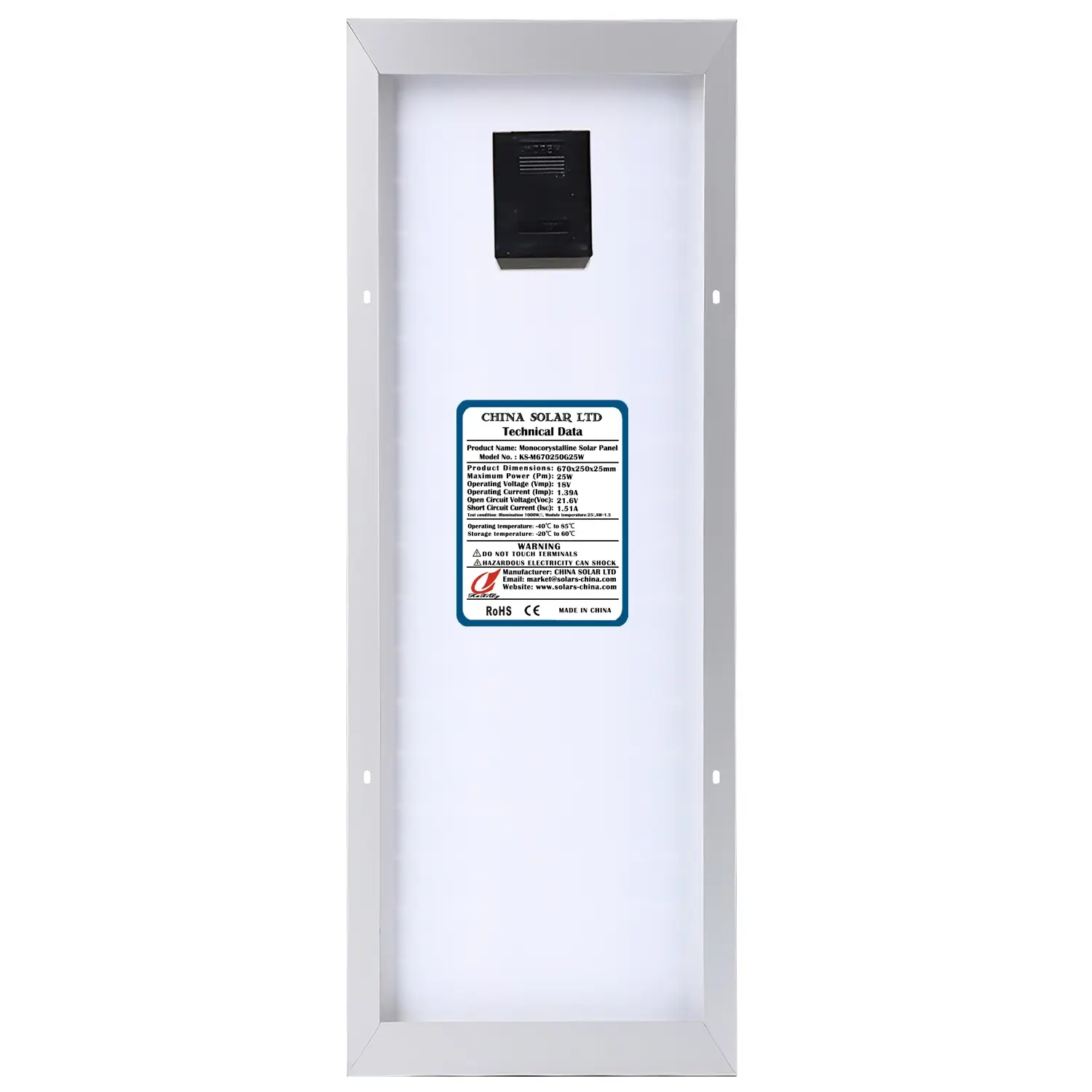 Fotovoltaik Paneller 25W