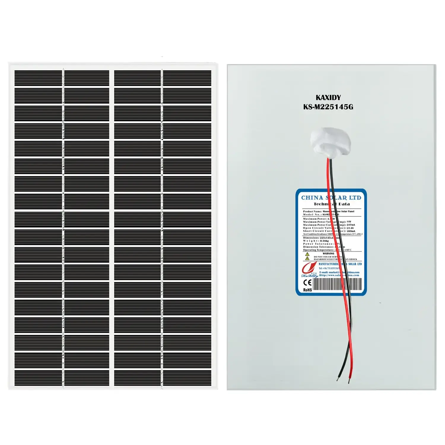12 Volt Güneş Paneli