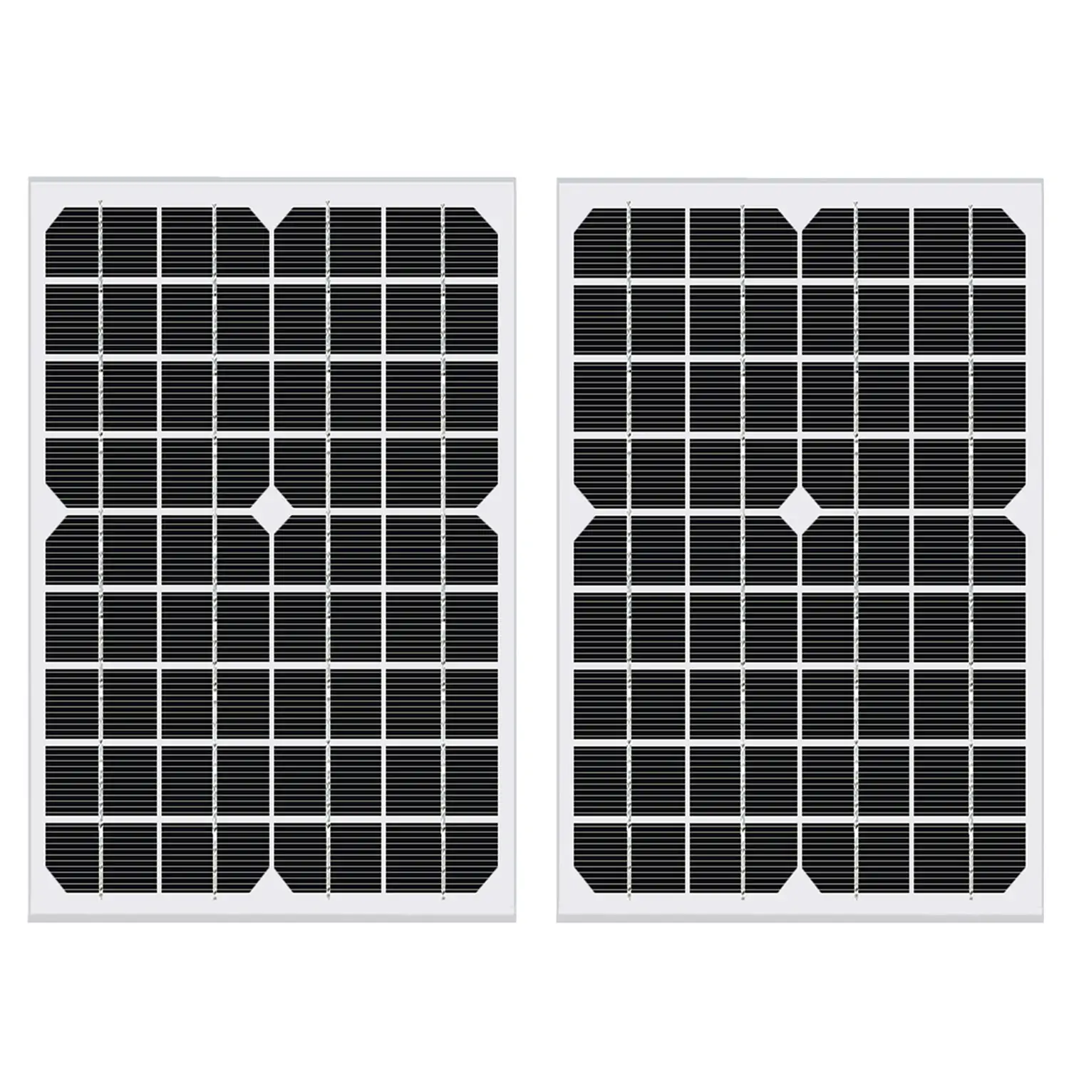 10 Watt Monokristal Güneş Paneli