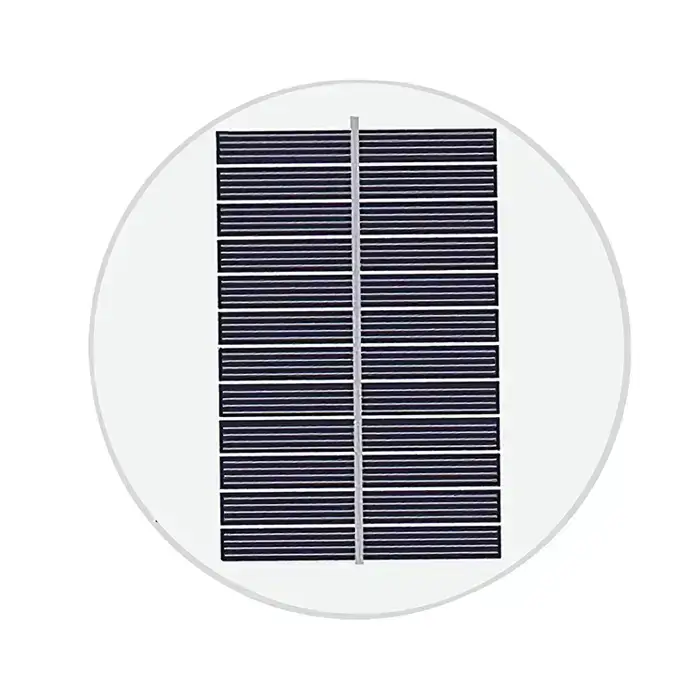 6V Yuvarlak Güneş Paneli