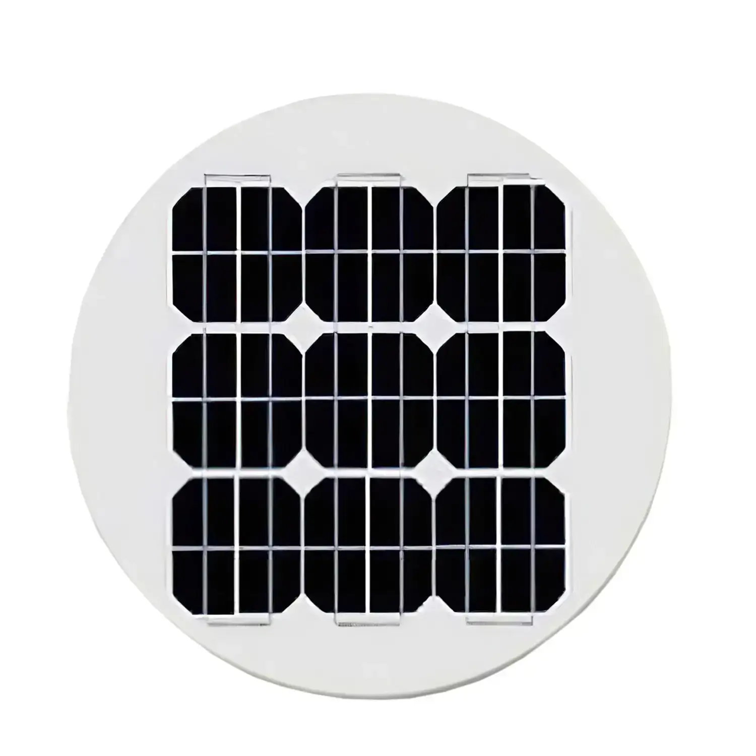 Yuvarlak Fotovoltaik Panelleri 25W