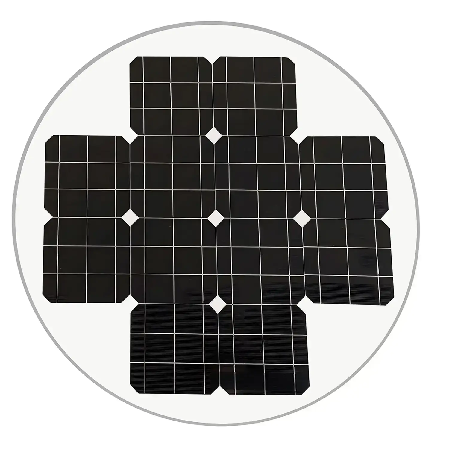 60W Yuvarlak Güneş Paneli